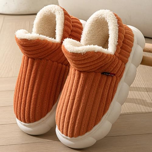 LCpddajlspig Pluffi, Gipfelfreund Hausschuhe, Hausschuhe Flauschig Herren Damen, Plüsch Pantoffeln Fluffy Slippers Kuschelige Filz Gefütterte Rutschfeste von LCpddajlspig