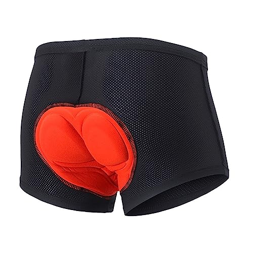 LCpddajlspig Radunterhose Herren Gepolstert, Radlerhose Herren Gepolstert Fahrrad Shorts Radhose Mit Polster Fahrrad Unterhosen Radunterhose MTB Fahrradunterhose Atmungsaktive Bike Shorts von LCpddajlspig
