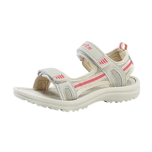 LCpddajlspig Sandalen Mädchen 34 Wasserfeste Weit Strandschuhe Sommerschuhe mit Klettverschluss Frühling trekkingsandalen Offener Zeh Festlich Kinderschuhe Sommer Schuhe Zehenschutz Sandals Gr. 30-38 von LCpddajlspig