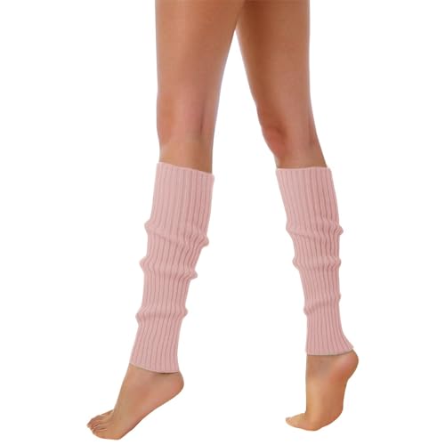 LCpddajlspig Stulpen Für Damen Langer Overknees Flexibel Beinfür Winter Weich Beinwärmer Fußlose Kniestrümpfe Legwarmers Häkelarbeit Hohe mit Wolle Wollstrick Knöchelwärmer Strümpfe Stulpen von LCpddajlspig