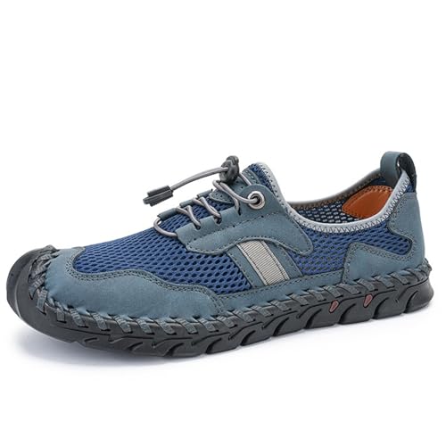 Trekkingschuhe Herren Wasserdicht, Wanderschuhe Herren Wasserdicht Sneaker Walkingschuhe Bergschuhe Trekking Hiking Shoes Trailrunning Bergschuhe Atmungsaktiv Outdoor Schuhe Breite Füße Sportschuhe 43 von LCpddajlspig