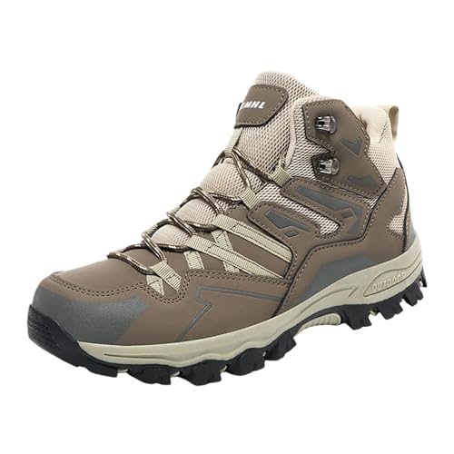 Wanderschuh Damen, Trekkingschuhe Damen Wasserdicht Sneaker Outdoor Schuhe Breite Füße Bergschuhe Trailrunning Walkingschuhe Atmungsaktiv Hiking Shoes rutschfeste Bergschuhe Wanderstiefel von LCpddajlspig