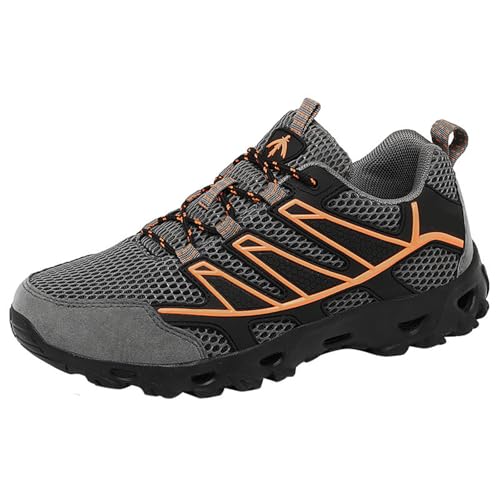 Wanderschuhe Wasserdicht, Wanderschuhe Herren Wasserdicht Sneaker Bergschuhe Walkingschuhe Weite H Hiking Shoes Trekking Bergschuhe Trailrunning Outdoor Schuhe Breite Füße Wanderstiefel 39 von LCpddajlspig