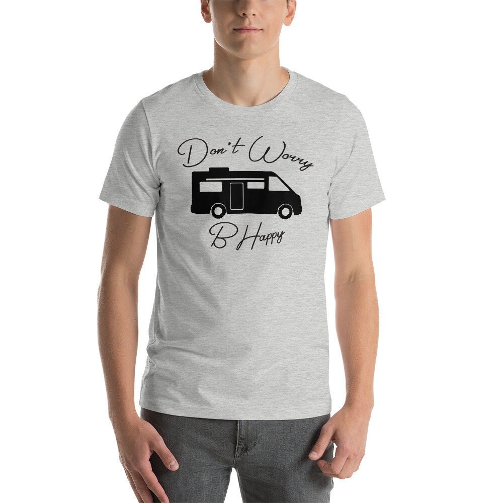 Keine Sorge B Glückliche Klasse Rv Camping Im Freien Lustiges Wortspiel Kurzarm Unisex T-Shirt Keine Sorge B Glückliche Klasse Rv Camping Im Freien Lustiges Wortspiel Kurzarm Unisex T-Shirt von LCsShop