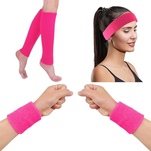 Damen Meerjungfrau Kostüm – Farbenfrohe 80er Jahre Outfit für Damen, Neon Bekleidung mit 80er Jahre Charme und Puppe Kostüm Look von LDBKLGHJ