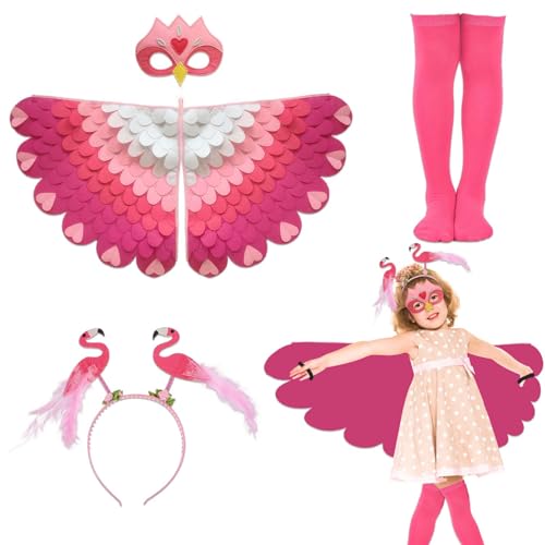 Unvergessliches Karnevalskostüm für Nachwuchs - Eule, Papagei und Flamingo-Verkleidung von LDBKLGHJ