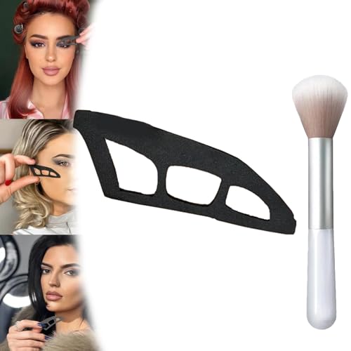 Eyetour Eyeshadow Tool, Eyetour Your Glam Bestie, Eyetour Eyeshadow Guide, Eyetour Makeup Tool for Eyeshadow Eyeshadow Stencils for Eyes, Eyeliner Template for Women, Quick Make Up Stencils (1PC) von LDLXLHTE