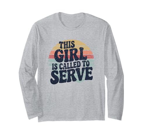 LDS Missionarin Spruch This Girl is Called to Serve Langarmshirt LDS Missionarin Spruch This Girl is Called to Serve Langarmshirt von LDS Missionarin Glaube Zitat