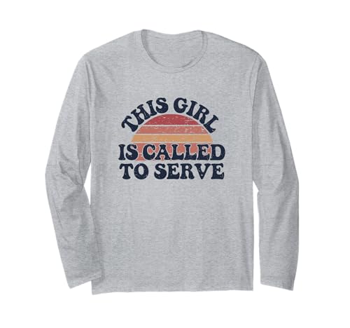 LDS Missionarin Spruch This Girl is Called to Serve Langarmshirt LDS Missionarin Spruch This Girl is Called to Serve Langarmshirt von LDS Missionarin Glaube Zitat