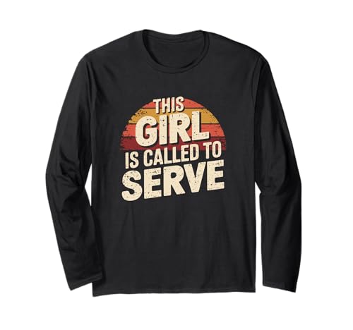 LDS Missionarin Spruch This Girl is Called to Serve Langarmshirt LDS Missionarin Spruch This Girl is Called to Serve Langarmshirt von LDS Missionarin Glaube Zitat