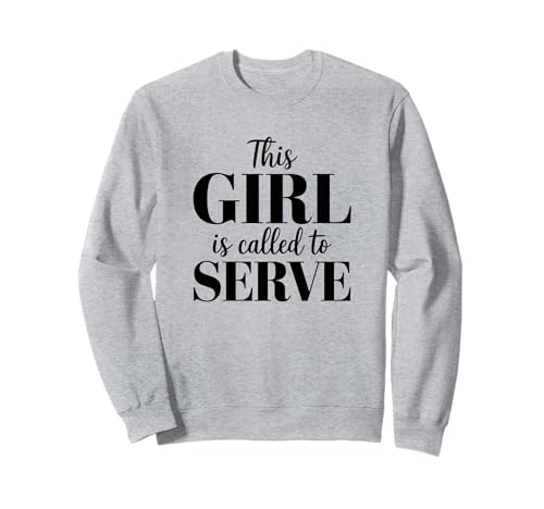 LDS Missionarin Spruch This Girl is Called to Serve Sweatshirt LDS Missionarin Spruch This Girl is Called to Serve Sweatshirt von LDS Missionarin Glaube Zitat