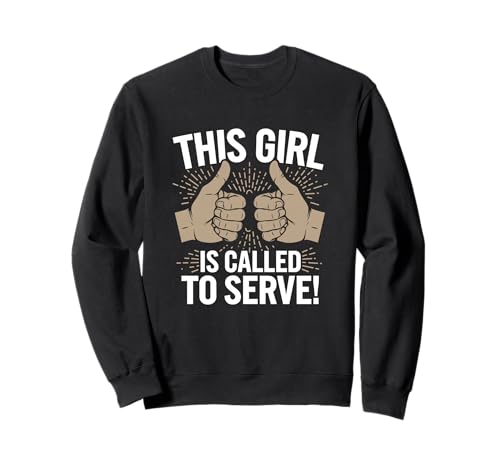 LDS Missionarin Spruch This Girl is Called to Serve Sweatshirt von LDS Missionarin Glaube Zitat