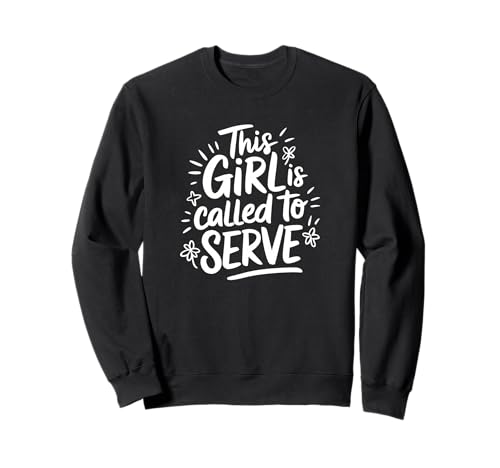 LDS Missionarin Spruch This Girl is Called to Serve Sweatshirt LDS Missionarin Spruch This Girl is Called to Serve Sweatshirt von LDS Missionarin Glaube Zitat