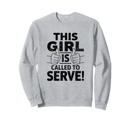 LDS Missionarin Spruch This Girl is Called to Serve Sweatshirt LDS Missionarin Spruch This Girl is Called to Serve Sweatshirt von LDS Missionarin Glaube Zitat