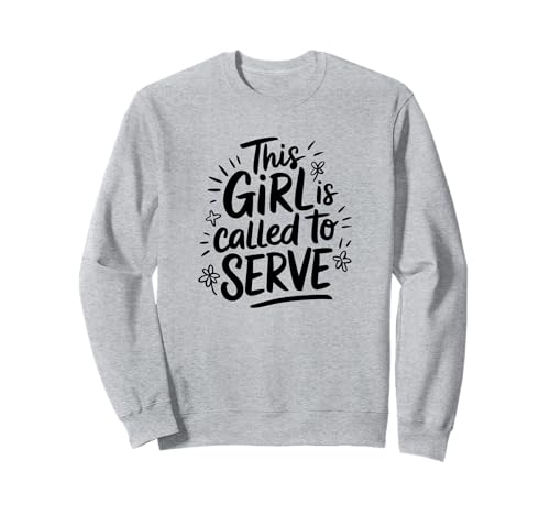 LDS Missionarin Spruch This Girl is Called to Serve Sweatshirt von LDS Missionarin Glaube Zitat