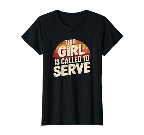 LDS Missionarin Spruch This Girl is Called to Serve T-Shirt von LDS Missionarin Glaube Zitat