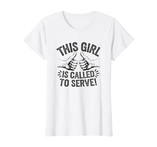 LDS Missionarin Spruch This Girl is Called to Serve T-Shirt von LDS Missionarin Glaube Zitat