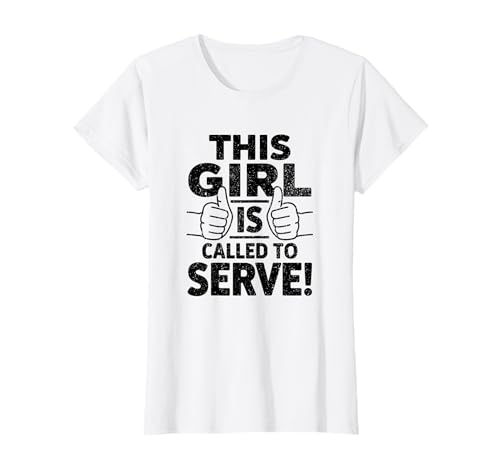 LDS Missionarin Spruch This Girl is Called to Serve T-Shirt LDS Missionarin Spruch This Girl is Called to Serve T-Shirt von LDS Missionarin Glaube Zitat