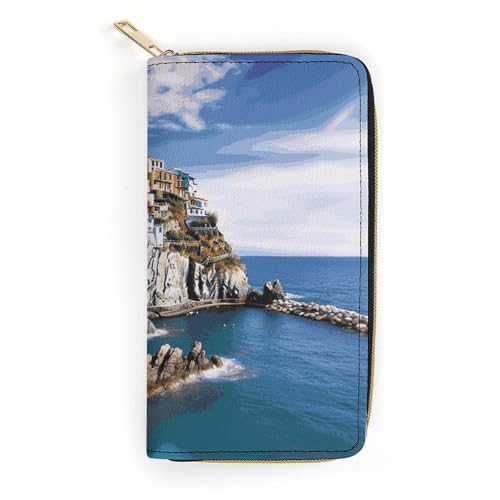 Cinque Terre Scenery Slim Thin Credit Card Wallet PU Leather Bifold Cash Wallet Zipper Coin Pocket ID Window Wallet Storage Bag Wallet Wallet Wallet Coin Purse Pouch Change Holder Small with Zipper Cinque Terre Scenery Slim Thin Credit Card Wallet PU Leather Bifold Cash Wallet Zipper Coin Pocket ID Window Wallet Storage Bag Wallet Wallet Wallet Coin Purse Pouch Change Holder Small with Zipper von LDTVSFZQ