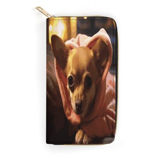 Depressed Chihuahua Slim Thin Credit Card Wallet PU Leather Bifold Cash Wallet Zipper Coin Pocket ID Window Wallet Storage Bag Wallet Coin Purse Pouch Change Holder Small with Zipper for Men And Wom Depressed Chihuahua Slim Thin Credit Card Wallet PU Leather Bifold Cash Wallet Zipper Coin Pocket ID Window Wallet Storage Bag Wallet Coin Purse Pouch Change Holder Small with Zipper for Men And Wom von LDTVSFZQ