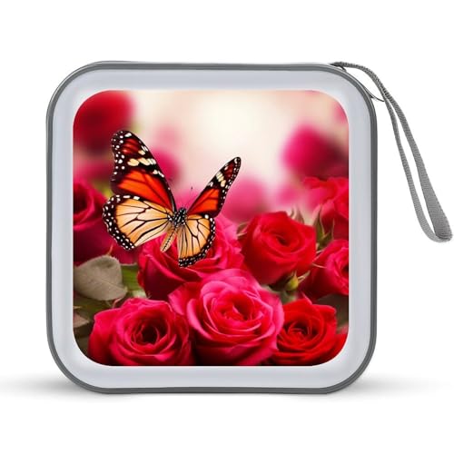 LDTVSFZQ CD-Hülle, DVD-Hüllen, Brieftasche, Hartplastik, für Auto, Zuhause, Büro, Reisen, Stil:, Einheitsgröße von LDTVSFZQ