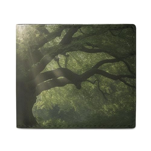 LDTVSFZQ Looking for Trees Full Print Wallet, Double Fold Credit Card Wallet Change Wallet Card Case Money Organizer Wallet Cash Wallet with Smooth Zipper for Women Ladies Women, Style, One Size, Stil von LDTVSFZQ