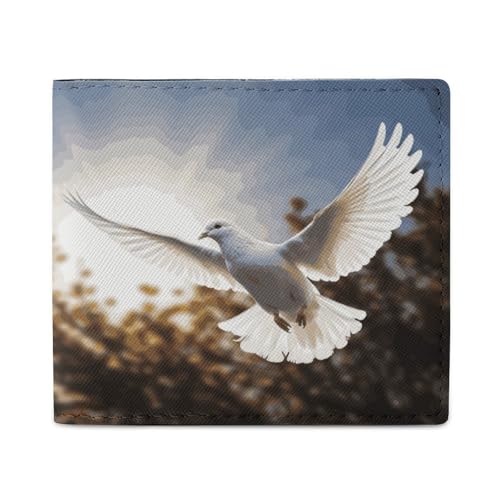 White Dove Flying in The Sun Full Print Wallet, Double Fold Credit Card Wallet Change Wallet Card Case Money Organizer Wallet Cash Wallet with Smooth Zipper for Women Ladies Women, Stil, Einheitsgröße White Dove Flying in The Sun Full Print Wallet, Double Fold Credit Card Wallet Change Wallet Card Case Money Organizer Wallet Cash Wallet with Smooth Zipper for Women Ladies Women, Stil, Einheitsgröße von LDTVSFZQ