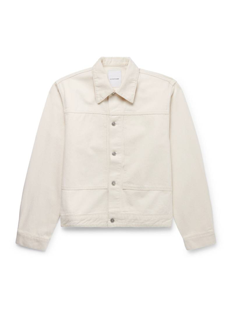 LE 17 SEPTEMBRE - Denim Jacket - Men - Neutrals - IT 48 von LE 17 SEPTEMBRE