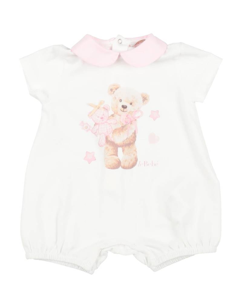 LE BEBÉ Babystrampler & -latzhosen Kinder Weiß von LE BEBÉ