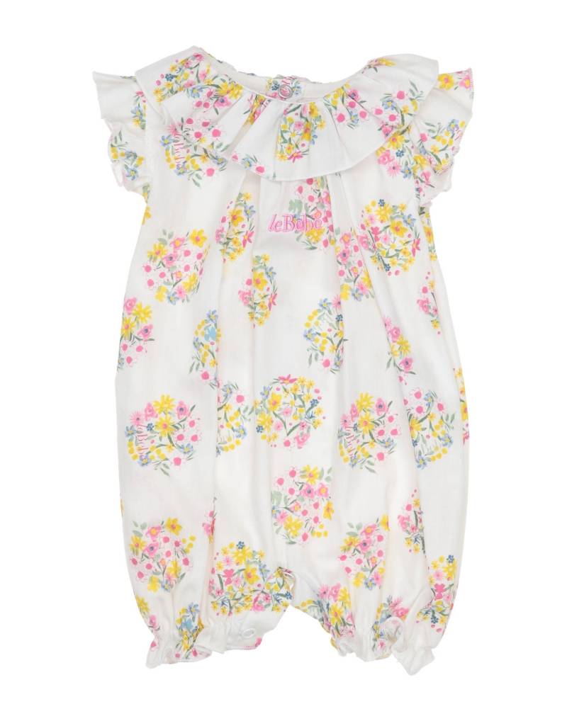 LE BEBÉ Babystrampler & -latzhosen Kinder Weiß von LE BEBÉ
