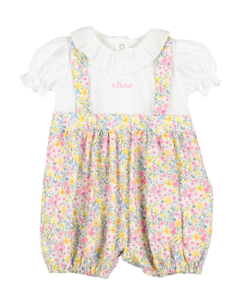 LE BEBÉ Babystrampler & -latzhosen Kinder Weiß von LE BEBÉ