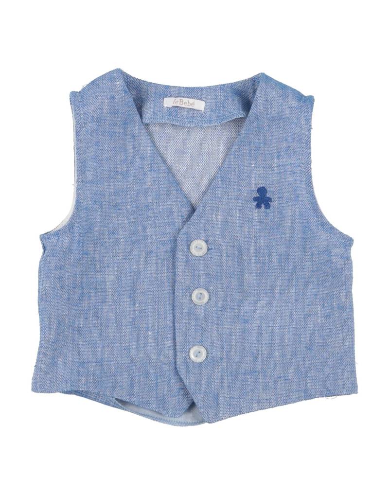 LE BEBÉ Couture-weste Kinder Taubenblau von LE BEBÉ