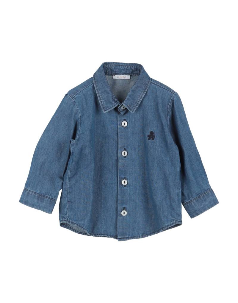 LE BEBÉ Jeanshemd Kinder Blau von LE BEBÉ