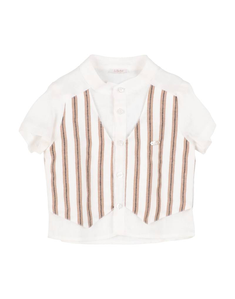 LE BEBÉ Hemd Kinder Weiß von LE BEBÉ