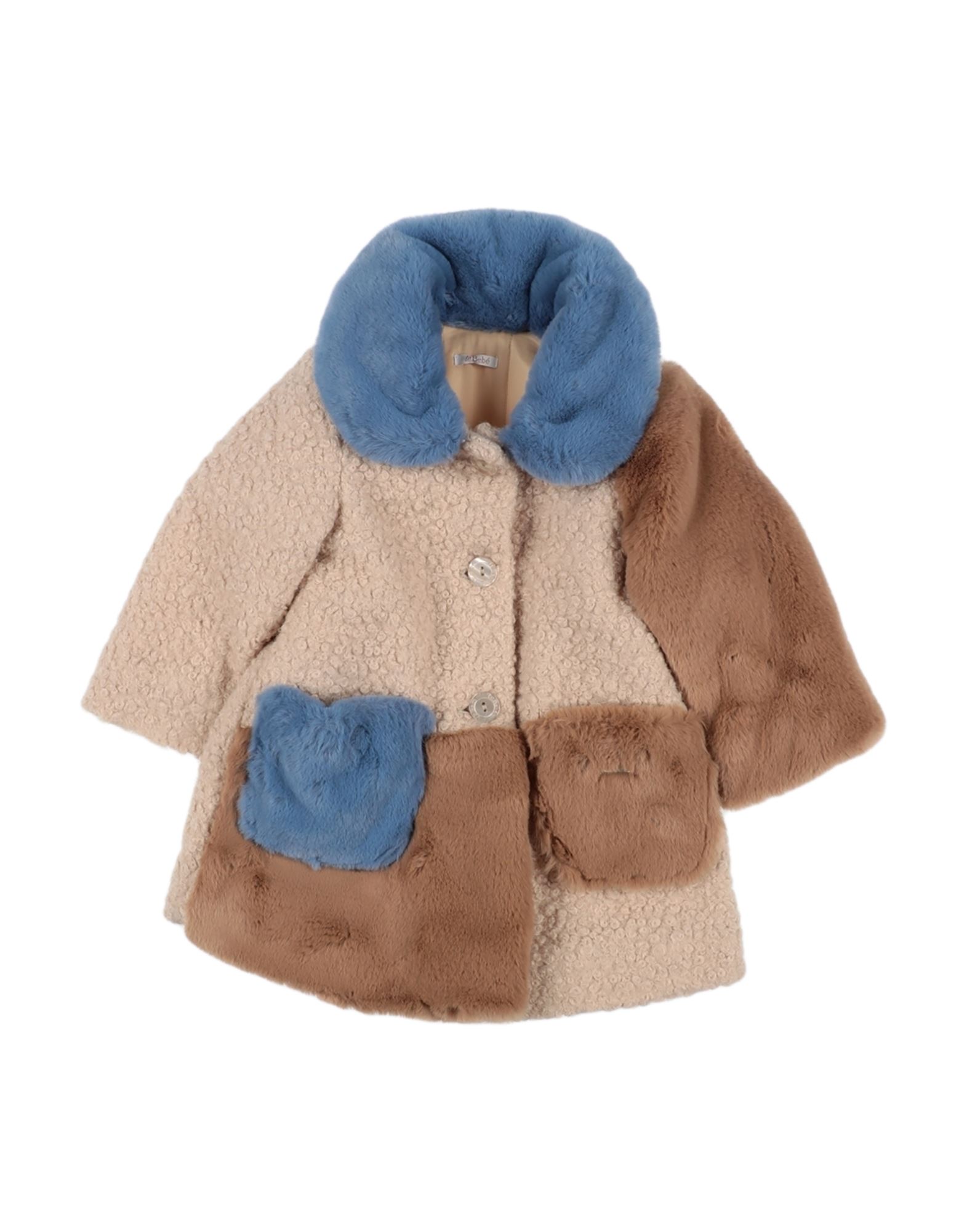 LE BEBÉ Shearling- & Kunstfell Kinder Beige von LE BEBÉ