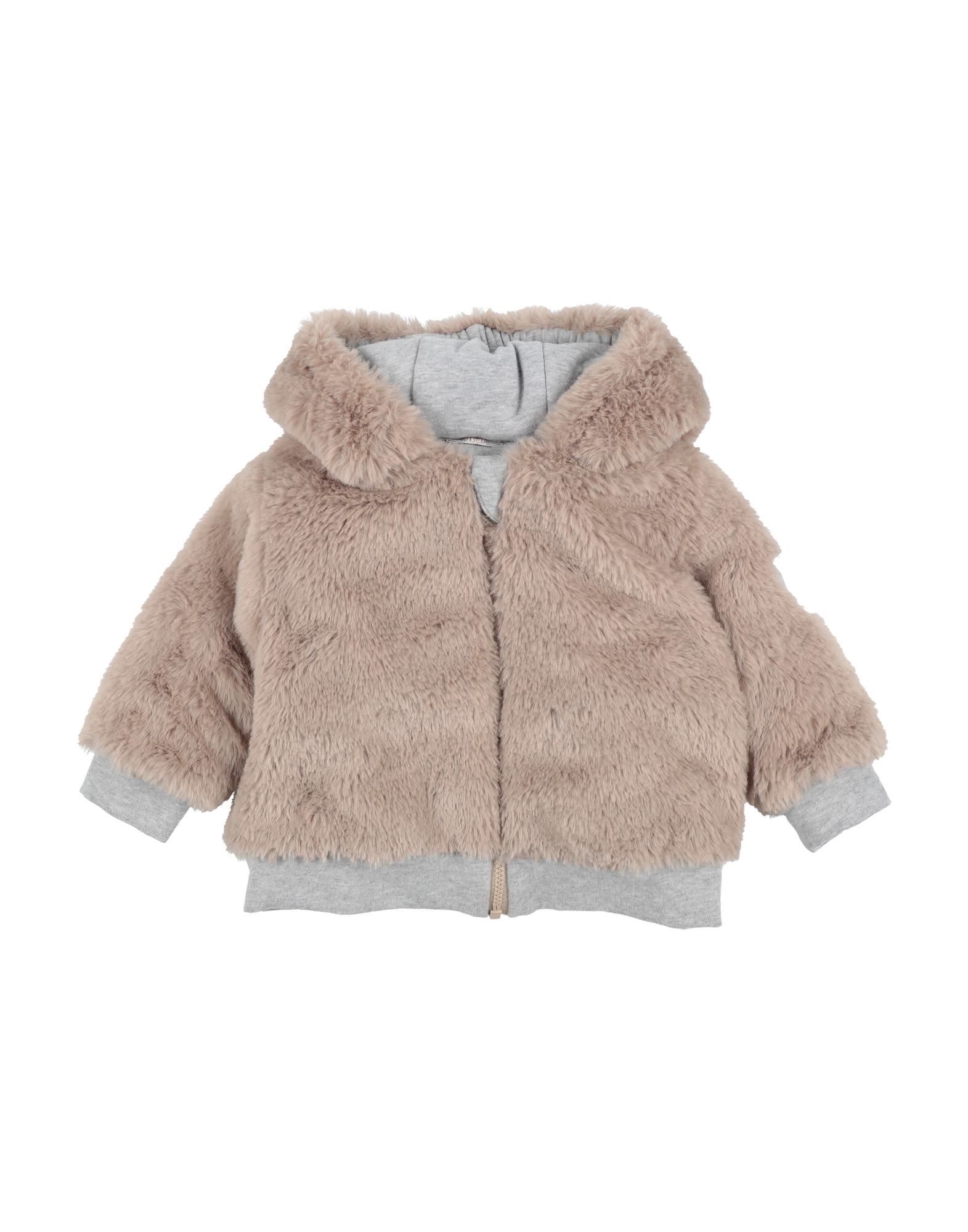 LE BEBÉ Shearling- & Kunstfell Kinder Khaki von LE BEBÉ