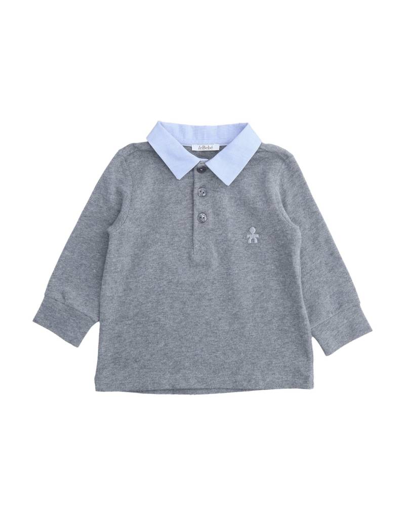 LE BEBÉ Poloshirt Kinder Grau von LE BEBÉ