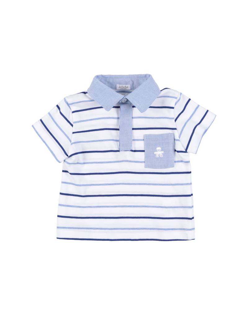 LE BEBÉ Poloshirt Kinder Himmelblau von LE BEBÉ