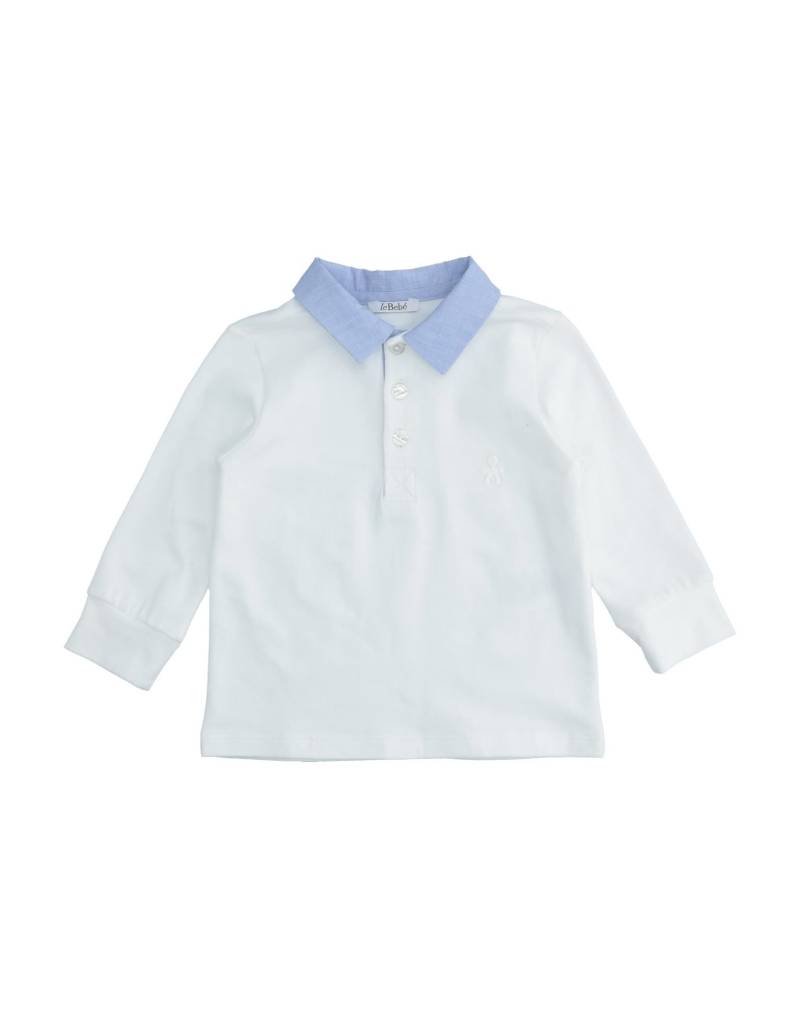 LE BEBÉ Poloshirt Kinder Weiß von LE BEBÉ