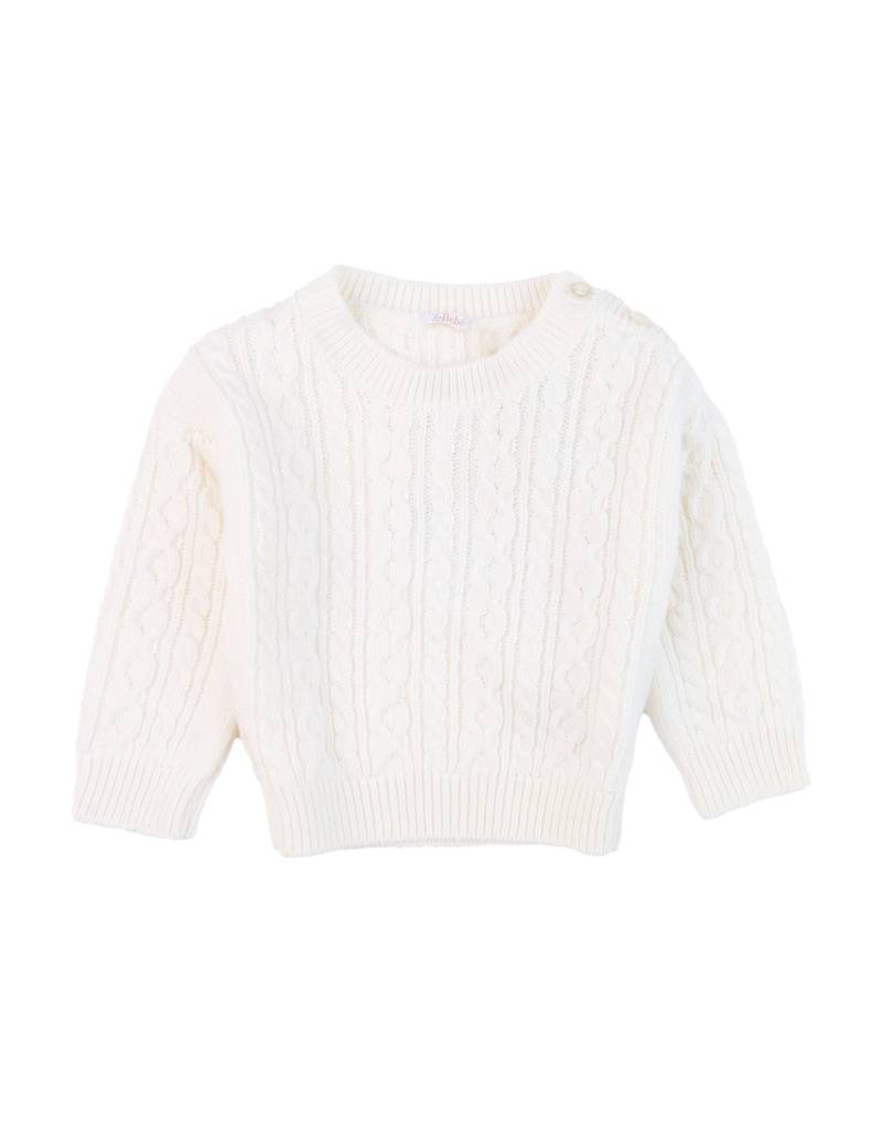LE BEBÉ Pullover Kinder Elfenbein von LE BEBÉ