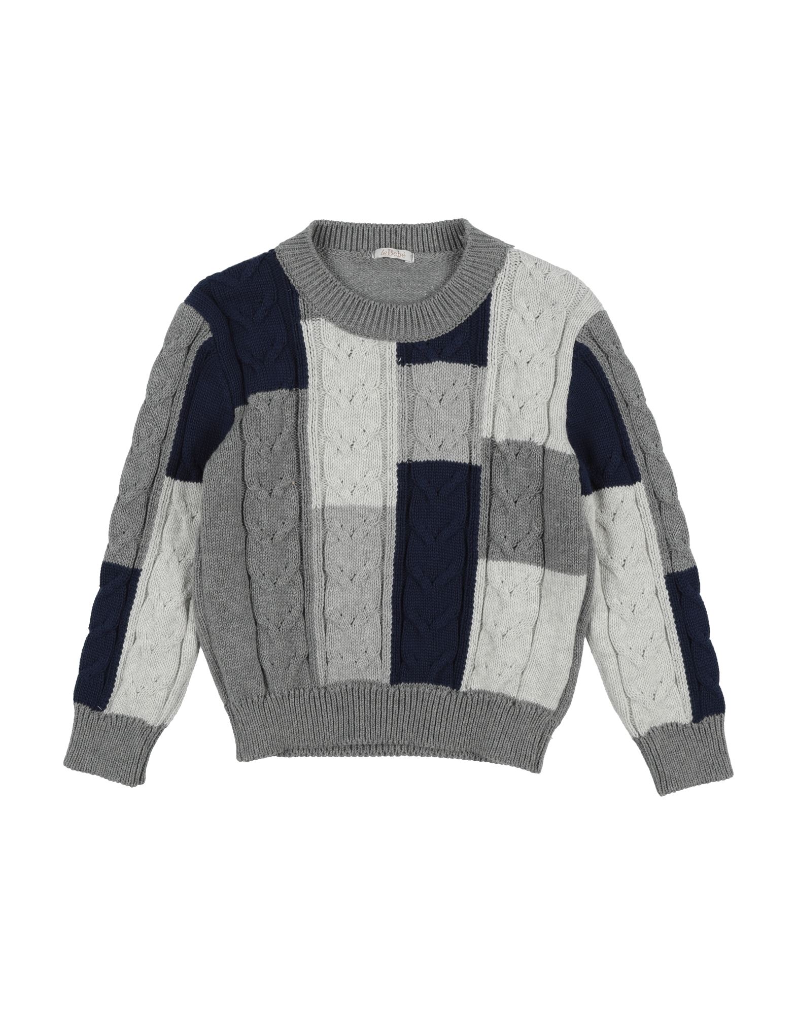 LE BEBÉ Pullover Kinder Grau von LE BEBÉ