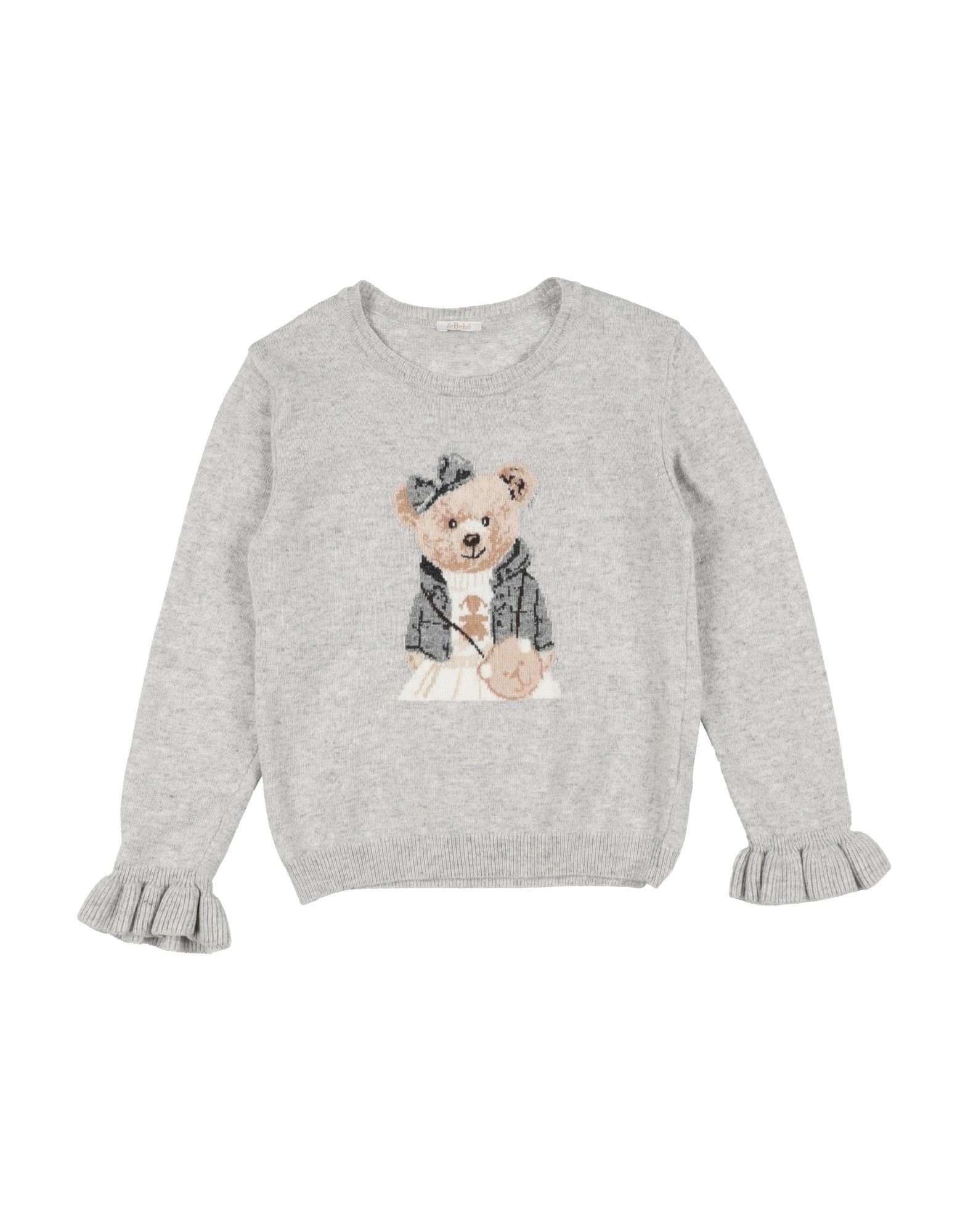LE BEBÉ Pullover Kinder Hellgrau von LE BEBÉ