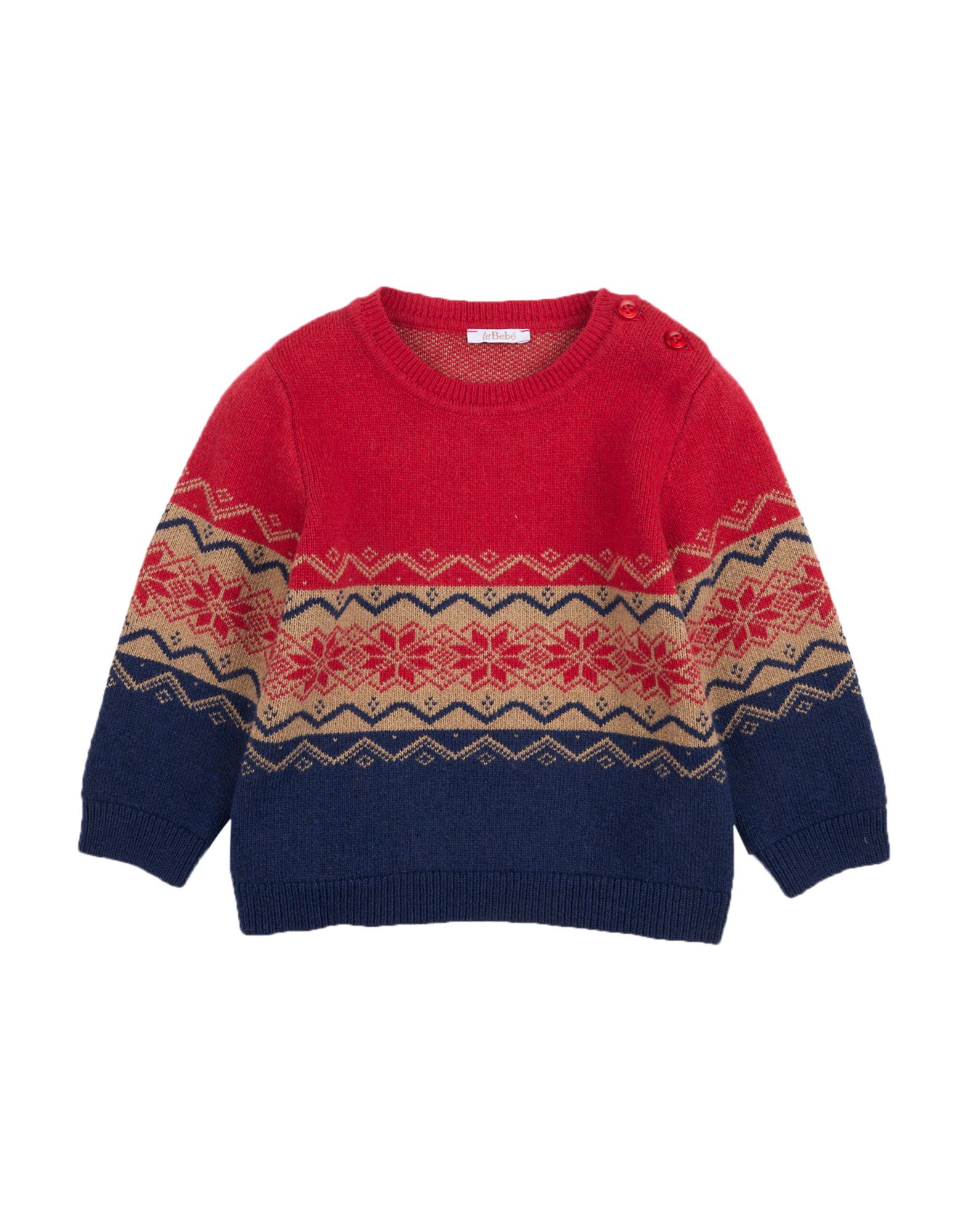 LE BEBÉ Pullover Kinder Rot von LE BEBÉ