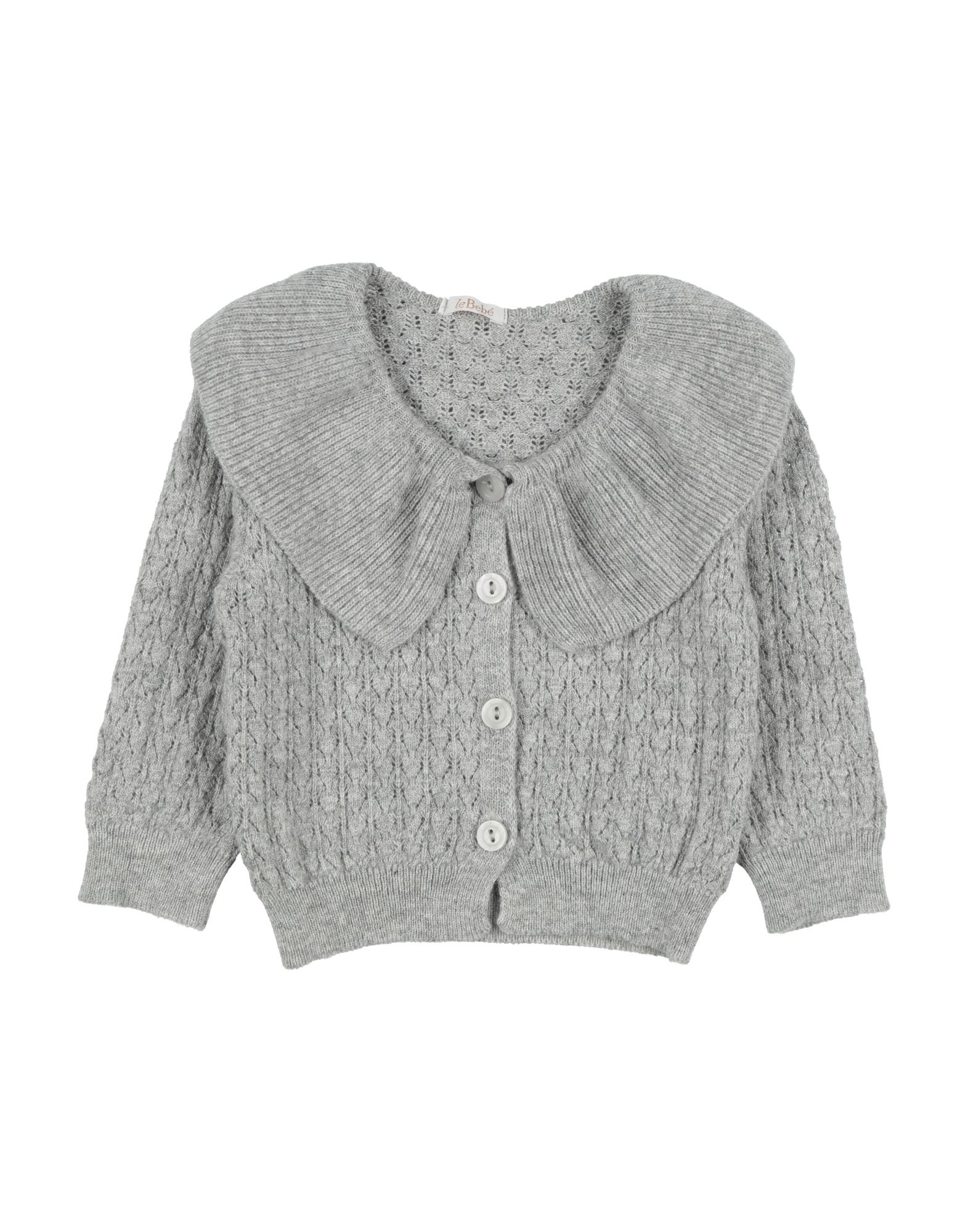 LE BEBÉ Strickjacke Kinder Hellgrau LE BEBÉ Strickjacke Kinder Hellgrau von LE BEBÉ