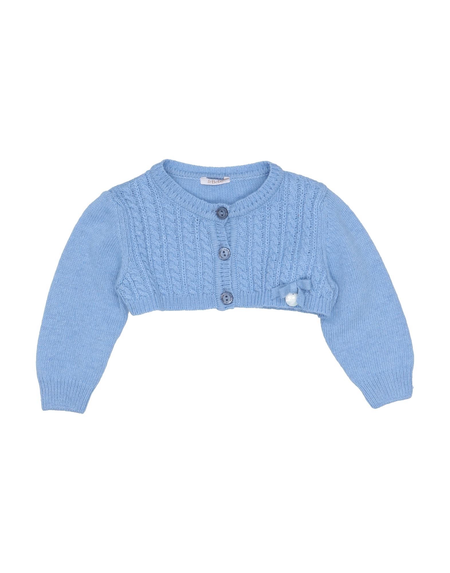 LE BEBÉ Strickjacke Kinder Himmelblau LE BEBÉ Strickjacke Kinder Himmelblau von LE BEBÉ