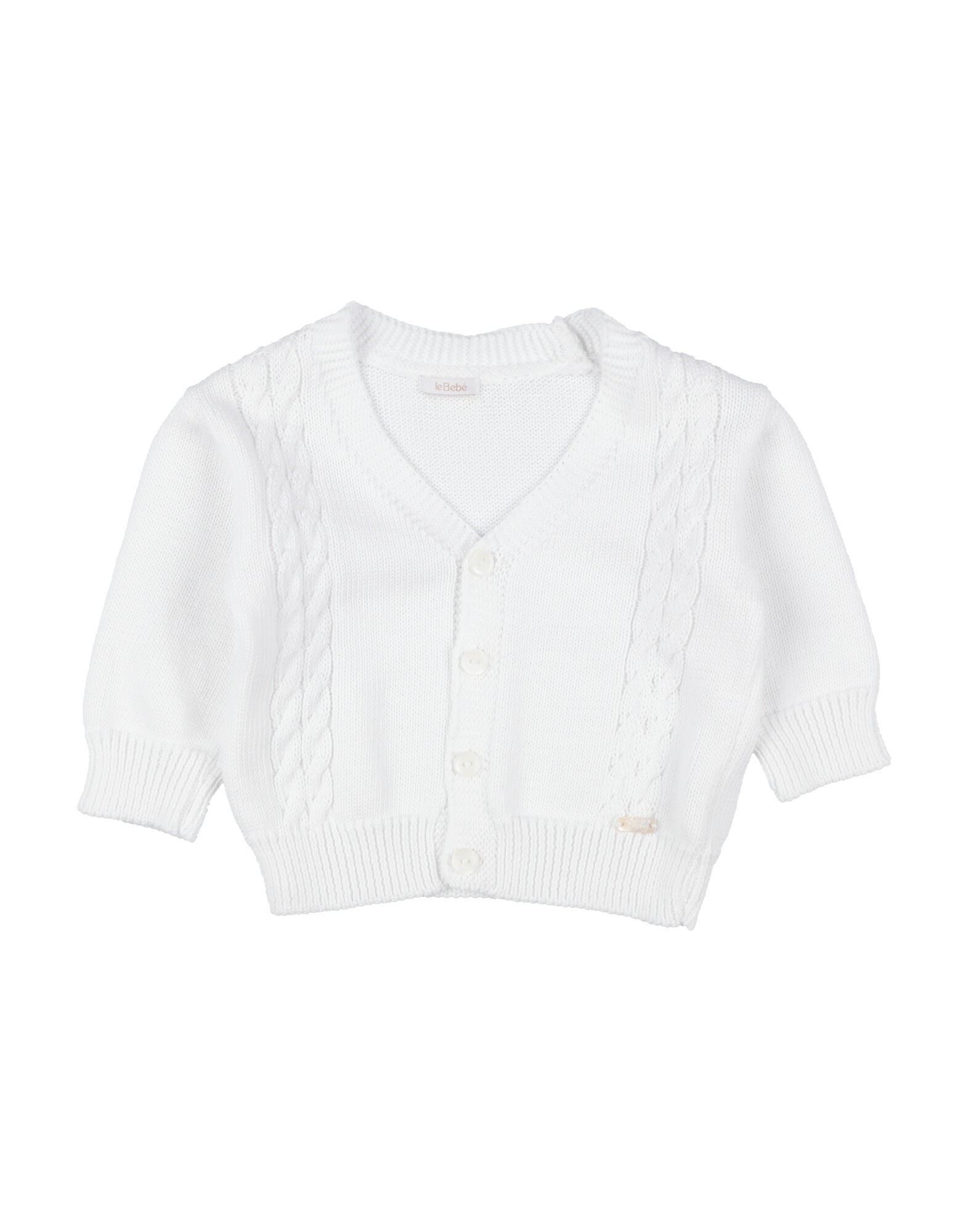 LE BEBÉ Strickjacke Kinder Weiß von LE BEBÉ
