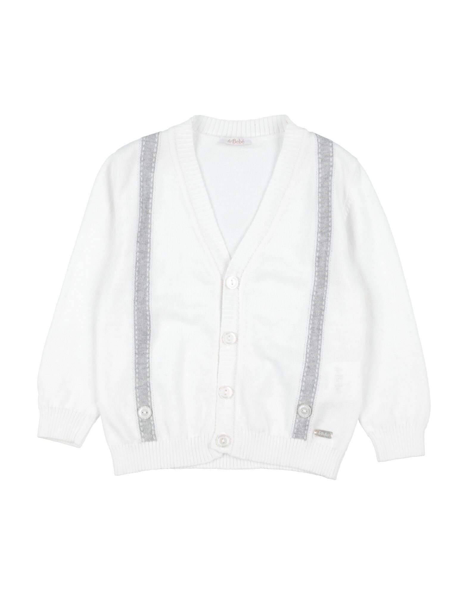 LE BEBÉ Strickjacke Kinder Weiß von LE BEBÉ