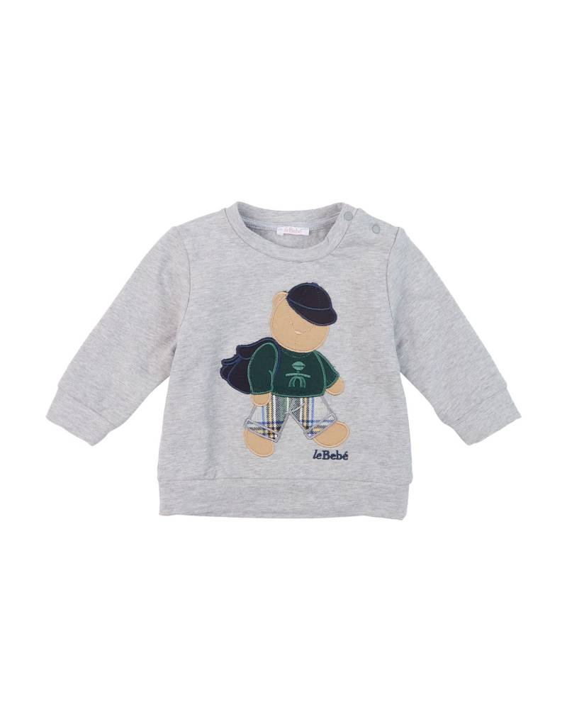 LE BEBÉ Sweatshirt Kinder Hellgrau von LE BEBÉ