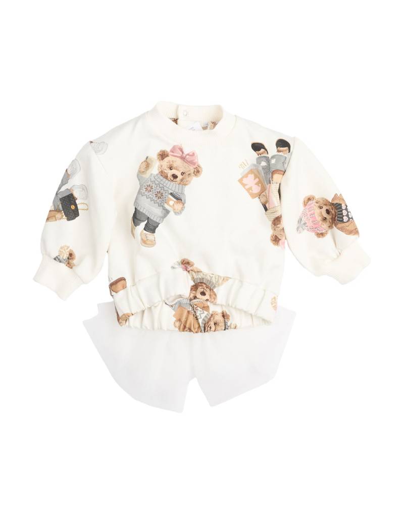 LE BEBÉ Sweatshirt Kinder Weiß von LE BEBÉ
