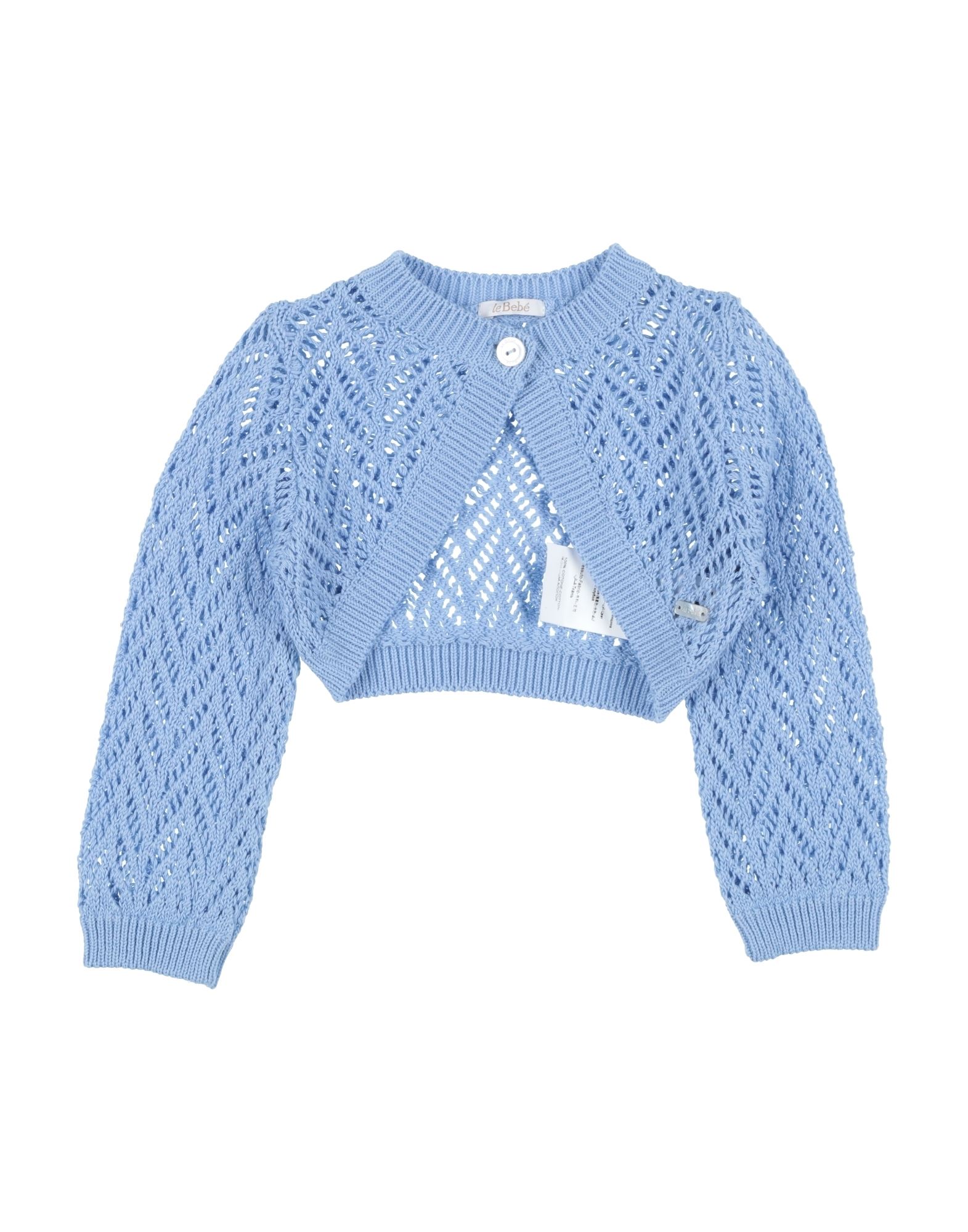 LE BEBÉ Wickelpullover Kinder Himmelblau von LE BEBÉ